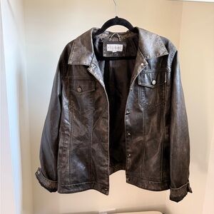 Brown Leather Jacket